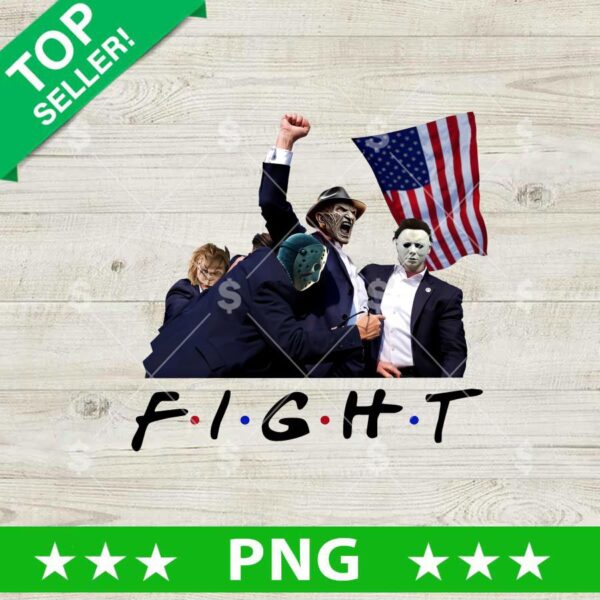 Fight Freddy Krueger Trump Horror PNG