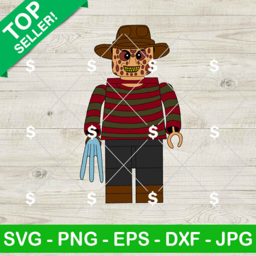 Freddy Horror Lego Svg