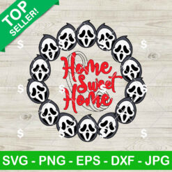 Ghostface Home Sweet Home SVG