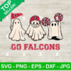 Go Atlanta Falcons Halloween Ghost SVG