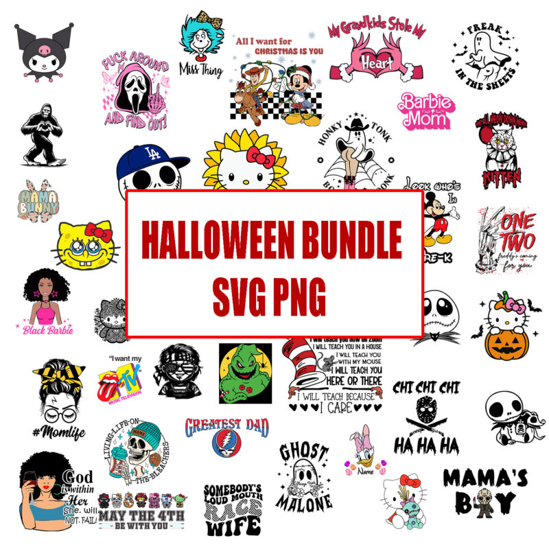 HALLOWEEN BUNDLE SVG PNG