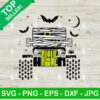 Halloween Jeep Mummy SVG