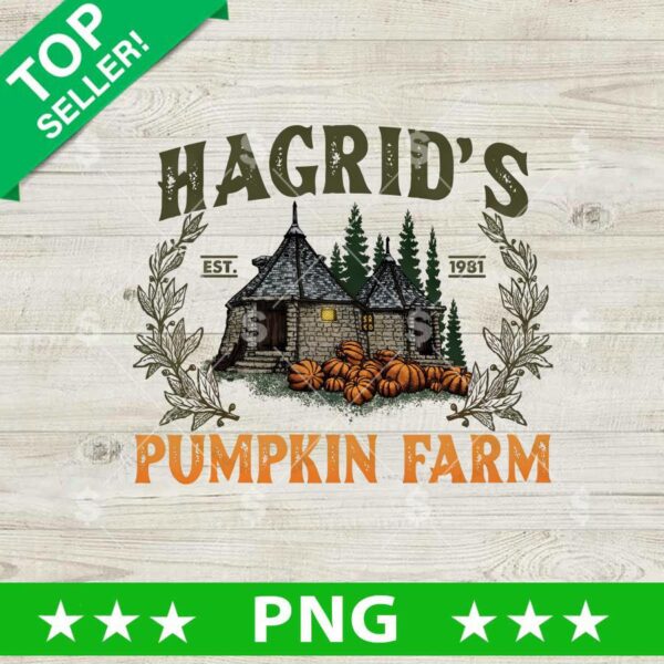 Hagrid's Pumpkin Farm Harry Potter PNG