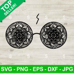 Harry Potter Glass Mandala SVG