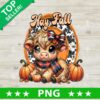 Hay Fall Halloween Cow PNG