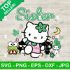 Hello Kitty And Sanrio Sisters AKA Sorority SVG