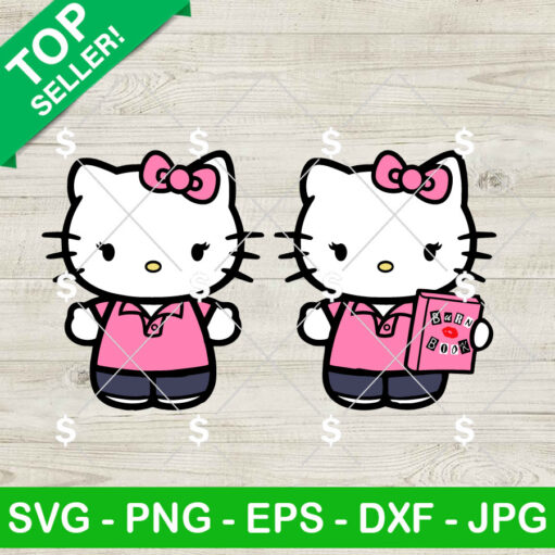 Hello Kitty Burn Book SVG Bundle