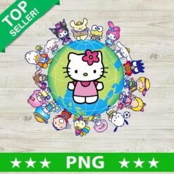 Hello Kitty Friends Kuromi PNG