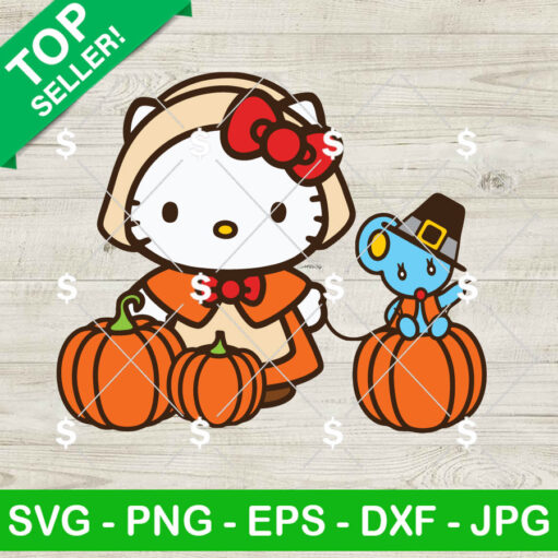 Hello Kitty Halloween Svg