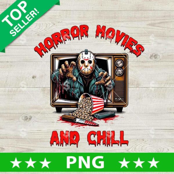 Horror Movie And Chill Jason Voorhees PNG