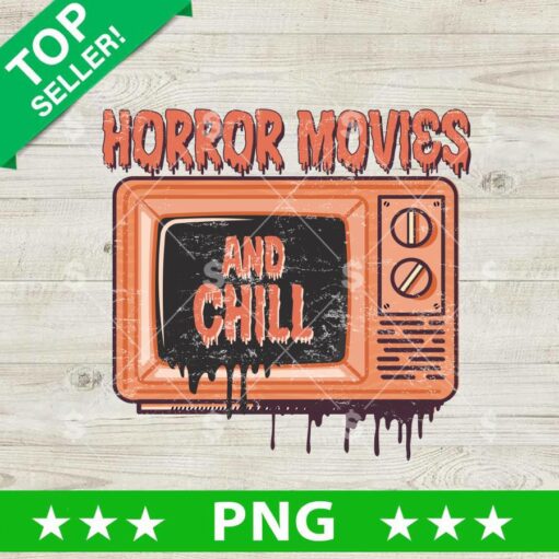 Horror Movie And Chill Png