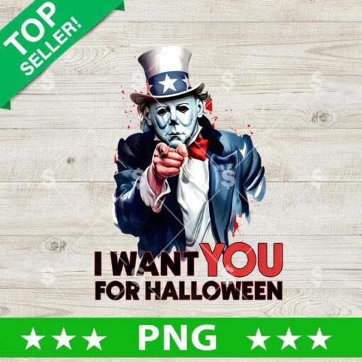 I Want You For Halloween Uncle Sam PNG