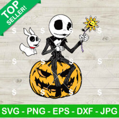 Jack Skellington Candy Halloween SVG