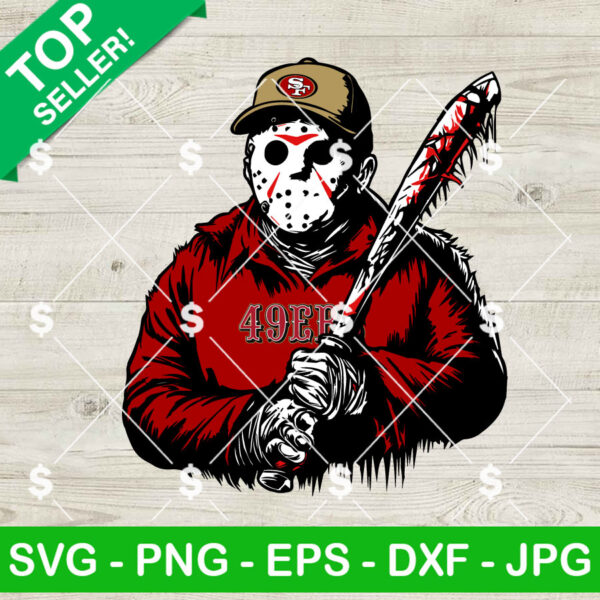 Jason Killers Characters San Francisco 49ers SVG