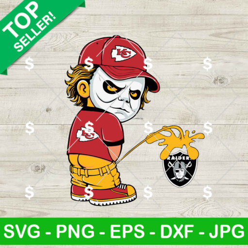 Kansas City Chiefs Michael Myers SVG