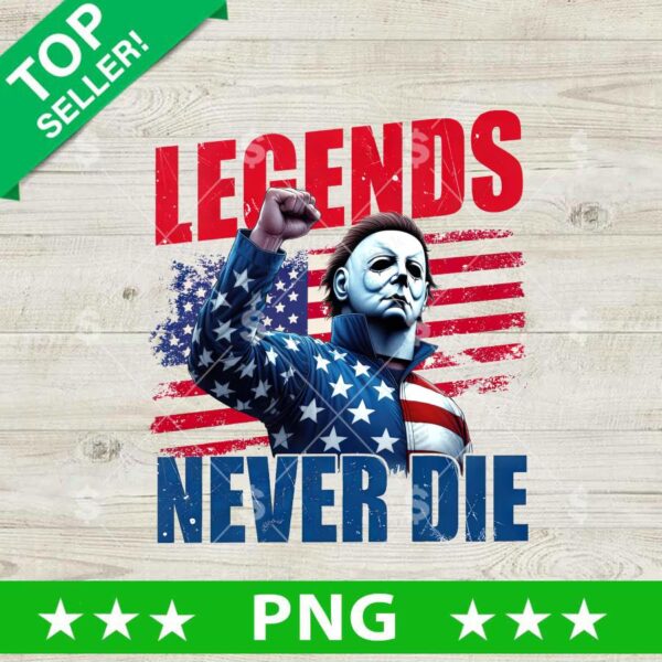 Legends Never Die Michael Myers Trump PNG