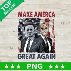 Make America Great Again Jason Voorhees And Michael Myers PNG