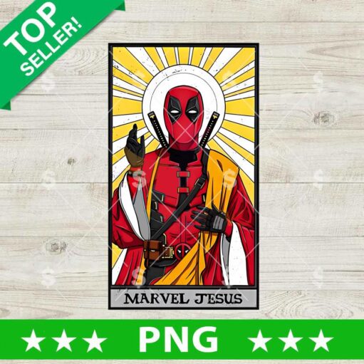 Marvel Jesus Deadpool PNG