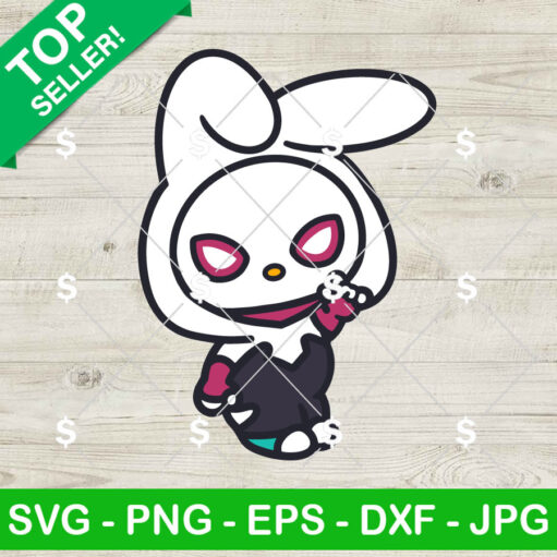 My Melody Spider Gwen Costume Svg