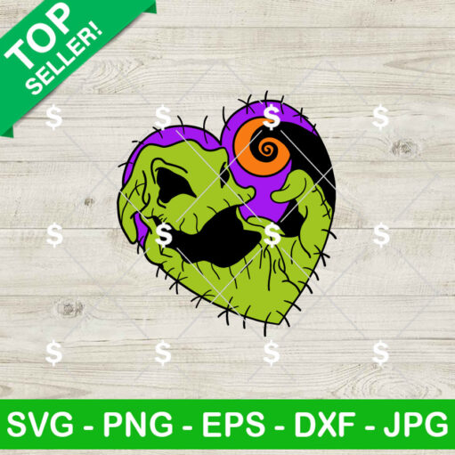 Oogie Boogie Heart SVG