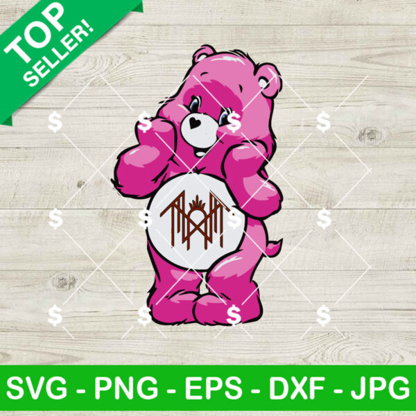 Pink Care Bears Sleep Token Logo SVG, Sleep Token SVG, Sleep Token Band SVG