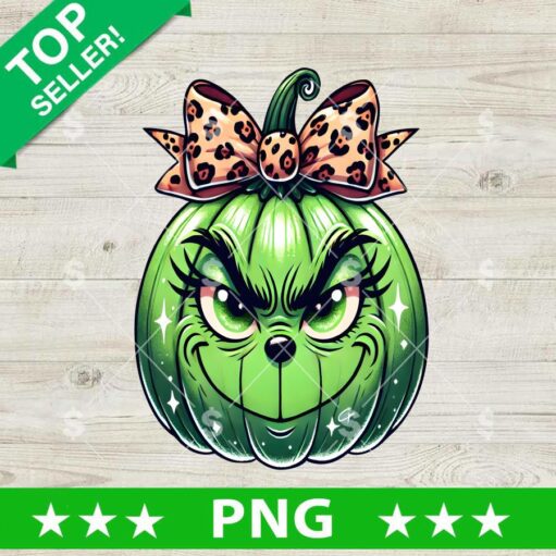 Pumpkin Grinch Face Png