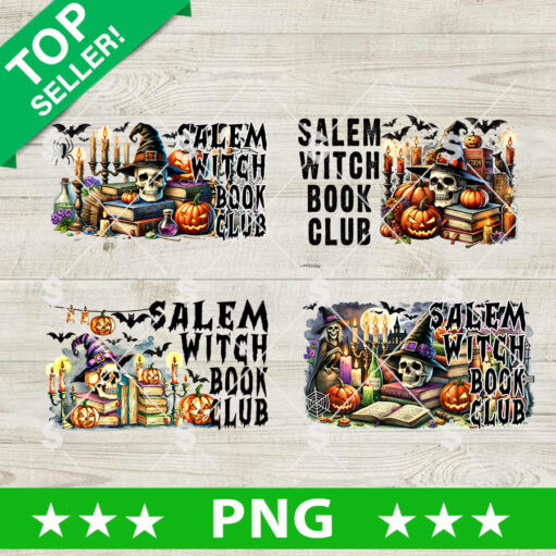 Salem Wich Book Club Bundle Png