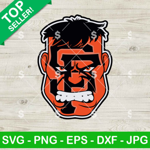 San Francisco Giants Hulk Svg