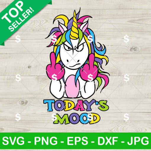 Sarcasm Unicorn Middle Finger Svg