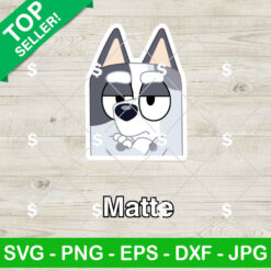 Muffin Bluey SVG