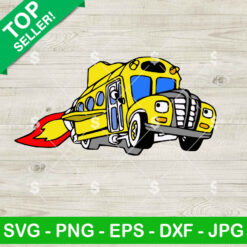 School Bus Cartoon SVG