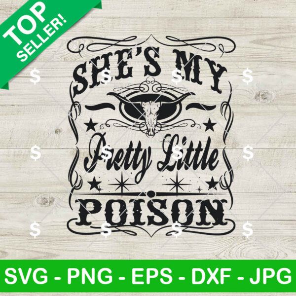 She's My Pretty Little Poison SVG
