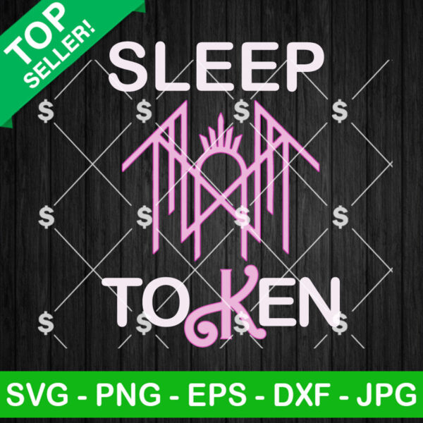 Sleep Token Barbie Logo SVG, Sleep Token Logo SVG, Sleep Token Logo And Symbol SVG Digital Files