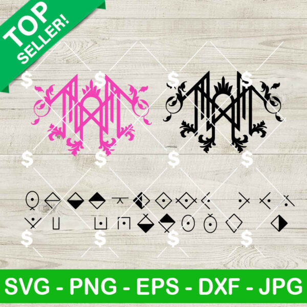 Sleep Token Floral Logo SVG, Sleep Token Rock Band SVG, Sleep Token Logo And Symbol SVG Digital Files