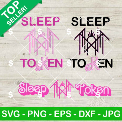 Sleep Token Pink Logo Svg Bundle