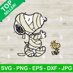 Snoopy Mummy SVG