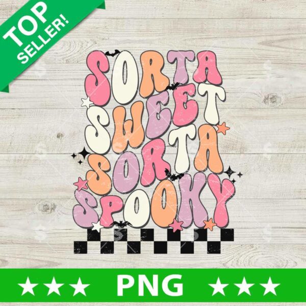 Sorta Sweet Sorta Spooky PNG
