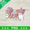 Spooky Dude Cute Ghost PNG