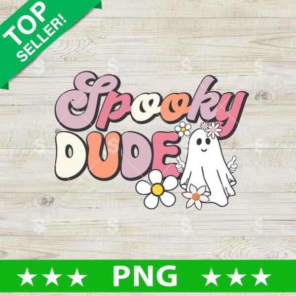 Spooky Dude Cute Ghost PNG