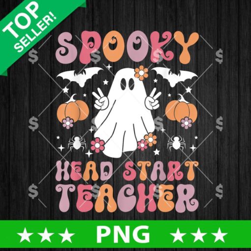 Spooky Head Start Teacher Ghost Png