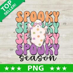 Spooky Season Cute Boo PNG