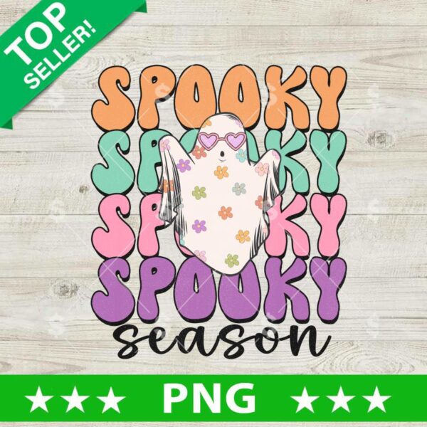 Spooky Season Cute Boo PNG