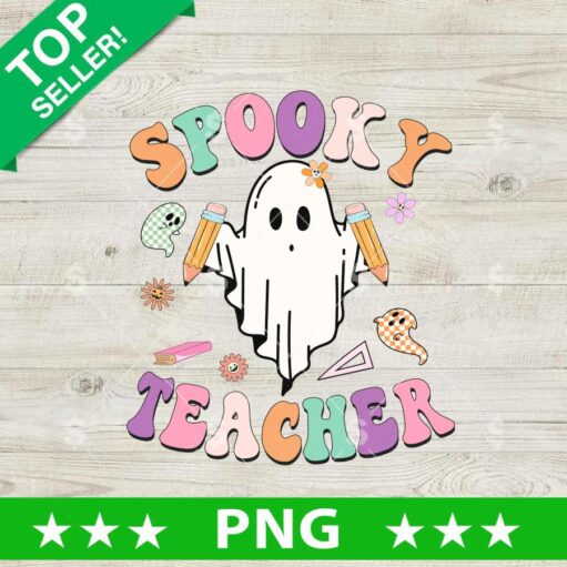 Spooky Teacher Halloween Png