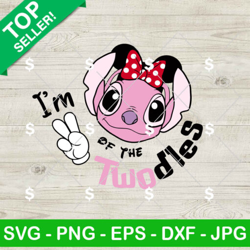 Stitch Angel Birthday Girl Svg