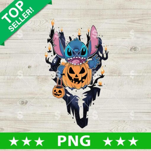 Stitch Cartoon Pumpkin PNG