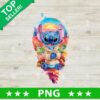 Stitch Fall Color PNG