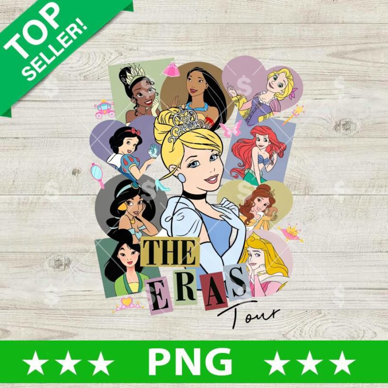 The Eras Tour Disney Princess PNG