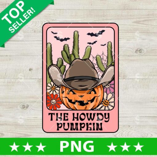 The Howdy Pumpkin Halloween Cowboy Png