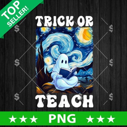 Trick Or Teach Van Gogh Png