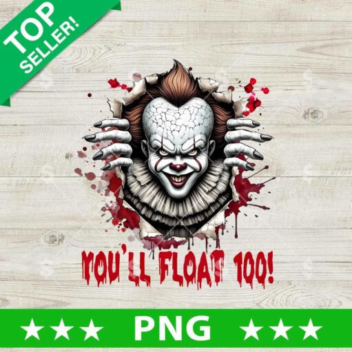 You'Ll Float Too Pennywise Tear Png